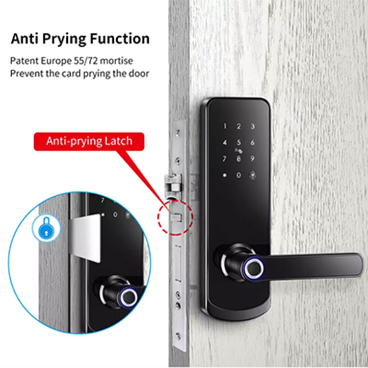 Паметна брава за врата со биометриски отпечаток од прсти — FM 230N