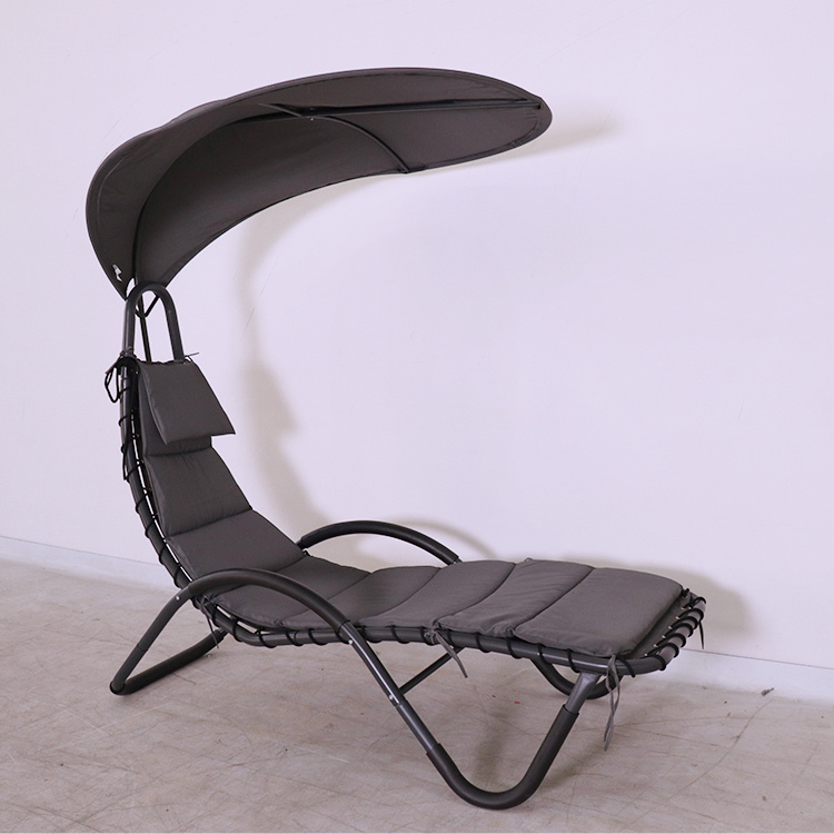 Outdoor Hanging Chaise Lounger Chair