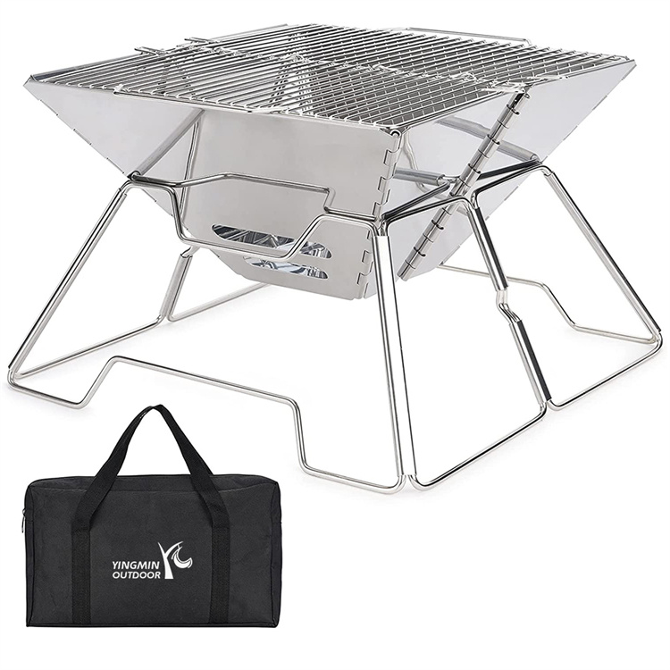 Portable Burning Charcoal Camping Grill