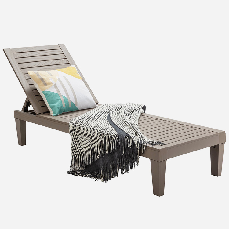 Patio Adjustable Lounge Chair Chaise