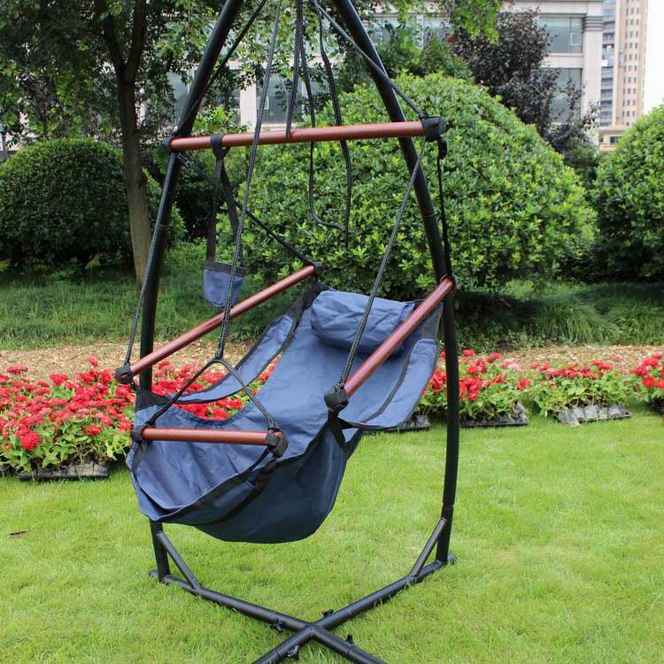 Hanging Swing Chair Frame with x Base