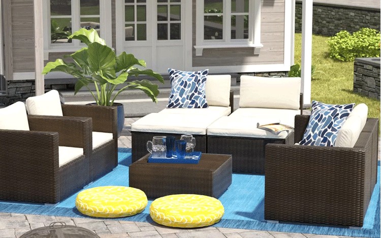 How to take care of woven rattan furniture?