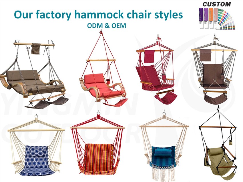 What luxury suspended hammock recliners do we have?