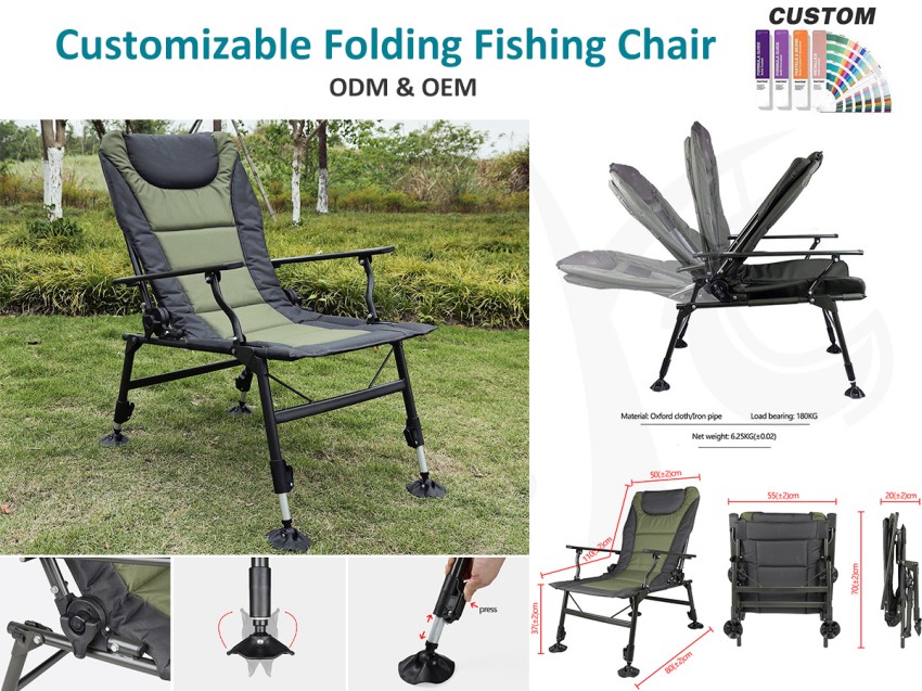 Are you attracted by this multifunctional fishing chair that suit any terrain?