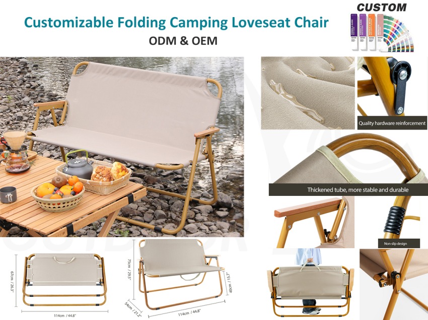 Hoc Folding Camping Banco Cathedra Awesome! Spectat magna et Comfy!