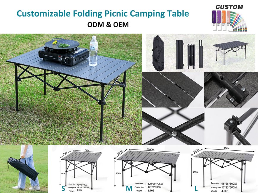Why choose this aluminum camping table?