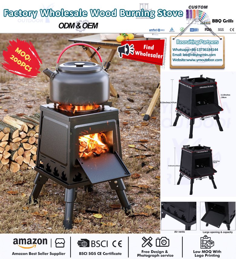 Sturdy and Well-Built Camp Stove
