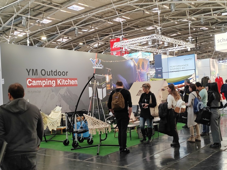 YMOUTDOOR 2023 Year ISPO OutDoor Exhibition Perfectly Concludes