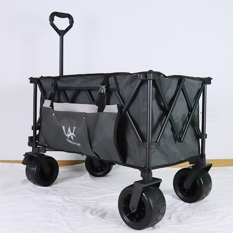 Folding Wagon Cart with Big Wheels