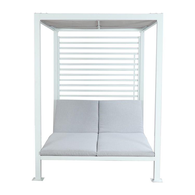 Outdoor Patio Sunbed Daybed with Cushions