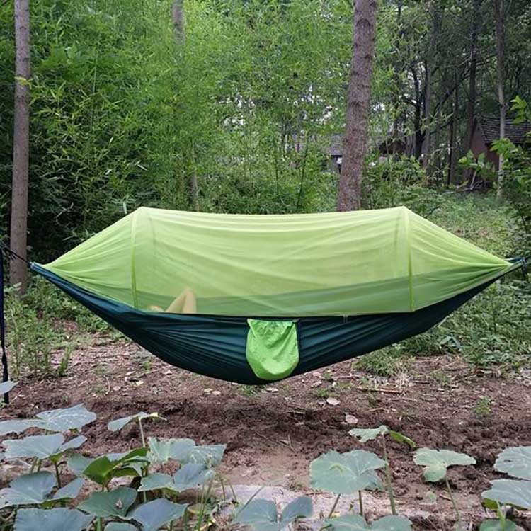 Camping Hammock with Pop Up Mosquito Net