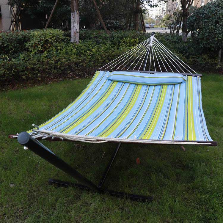 Double Size Quilted Hammock Bed