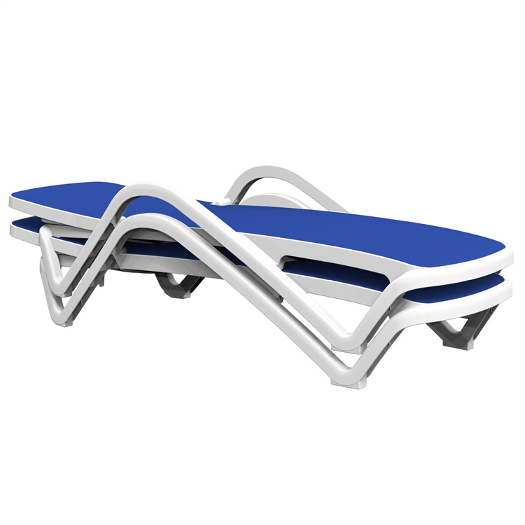 Five-Position Chaise Lounge Patio Lounge Chair