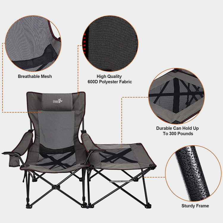 Cắm trại Folding Chaise Lounge Ghế