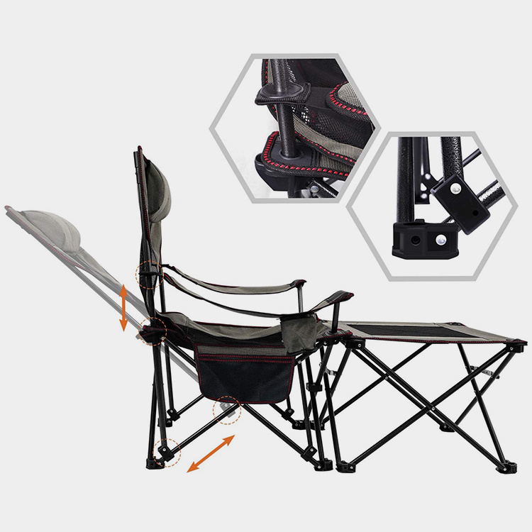 Cắm trại Folding Chaise Lounge Ghế
