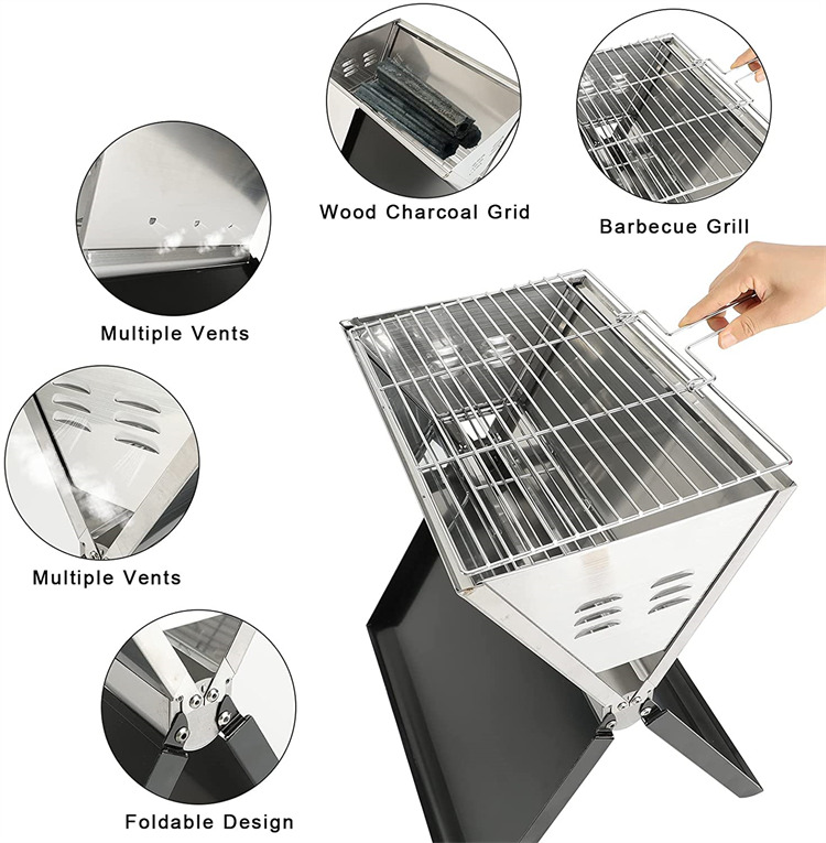 Notebook Charcoal Grill