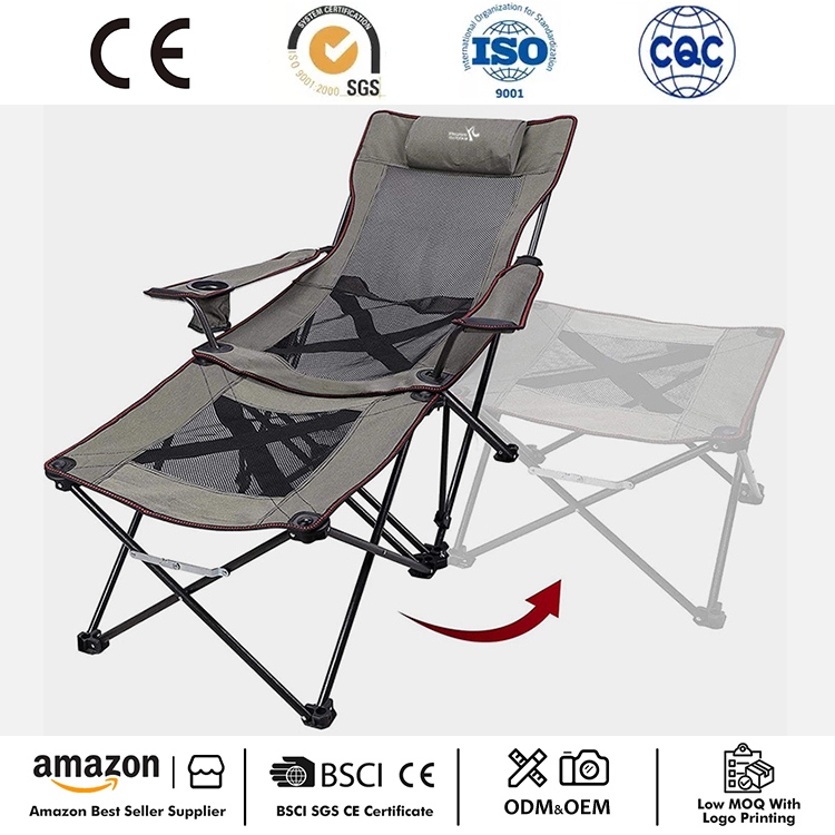 Camping opvouwbare chaise longue stoel