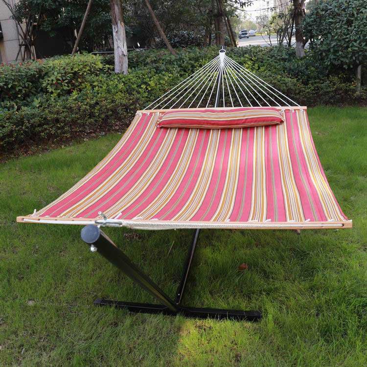 Double Size Quilted Hammock Bed