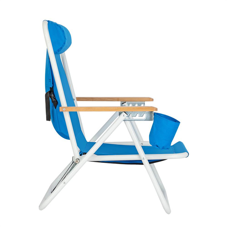 Folding Backpack Reclining Beach Chair