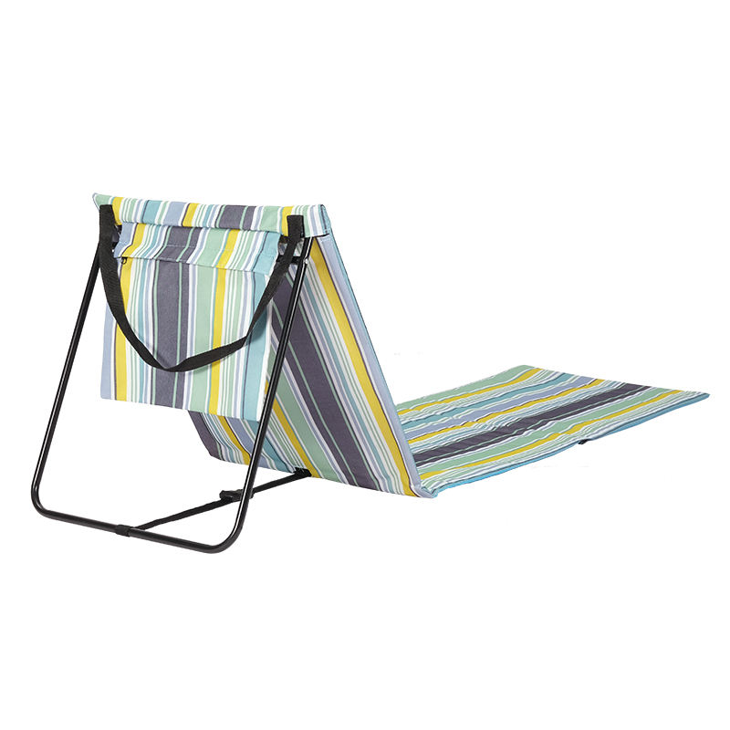 Folding Beach Lounger Mat Deck Chair