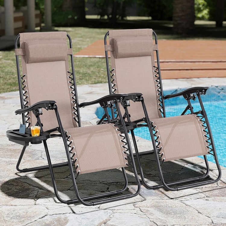Opklapbare Patio Lounge Recliners