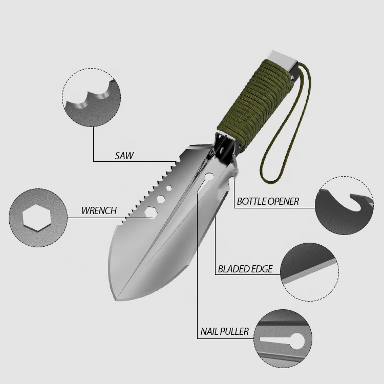 Outdoor Multi-Functional Military Shovel