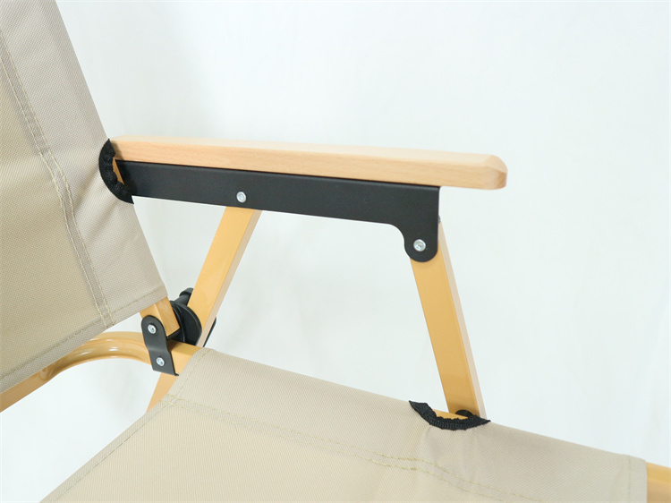 Ultralight Wooden Grain Foldable Leirintätuoli