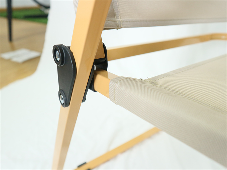 Ultralight Wooden Grain Foldable क्याम्पिङ कुर्सी
