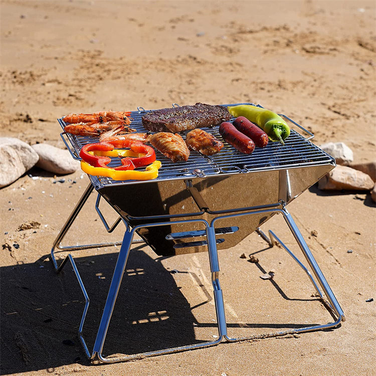 Portable Burning Charcoal Camping Grill
