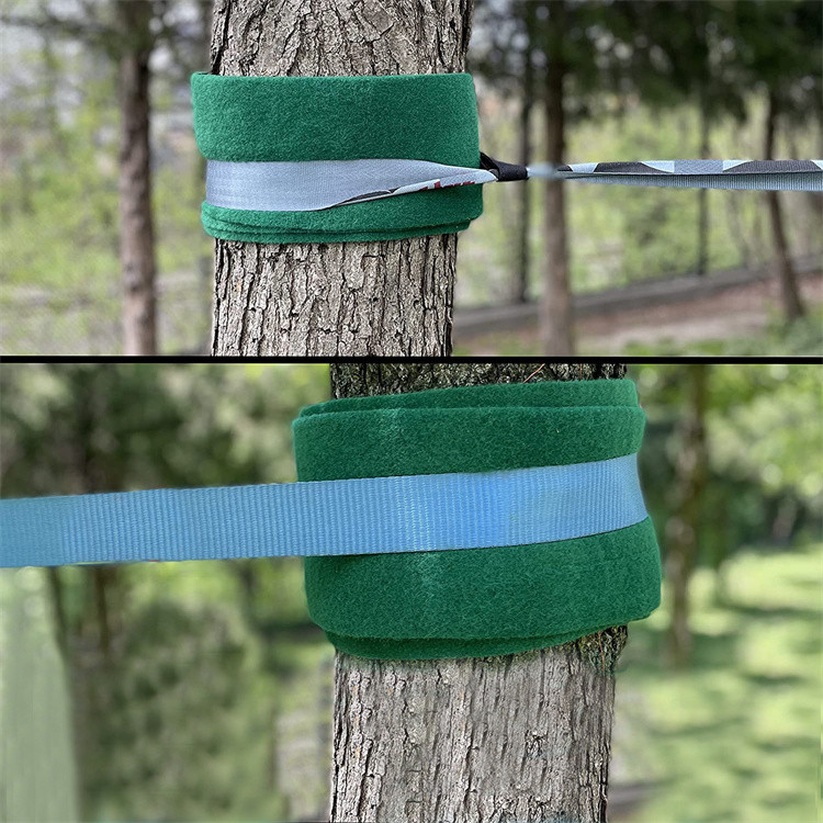 Hammocks ट्री प्रोटेक्टर किट - 2 Piece Tree Guards - Durable बाहिरी प्रयोगको लागि गैर-स्लिप बेल्ट र्याप प्याडहरू - सजिलो स्थापना