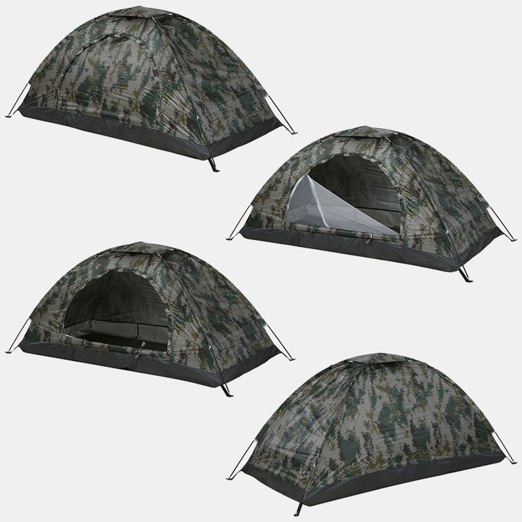 YM خيمة تخييم خارجية ذات طبقة واحدة خيمة محمولةطلاء مضاد للأشعة فوق البنفسجية لصيد الشاطئ
