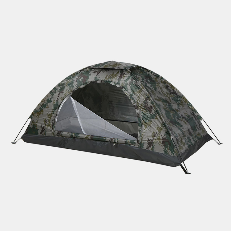 YM Outdoor Single Layer Camping Tent Portable Tent Anti-UV Coating for Beach Fishing
