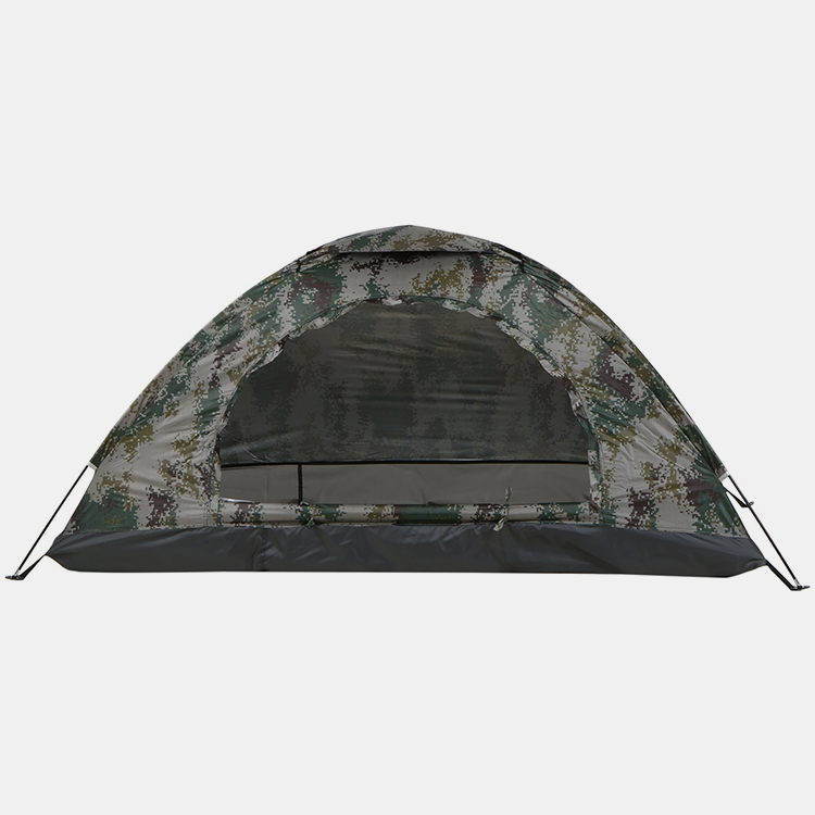 YM 야외 단일 레이어 캠핑 텐트 휴대용 텐트해변 낚시를 위한 자외선 차단 코팅