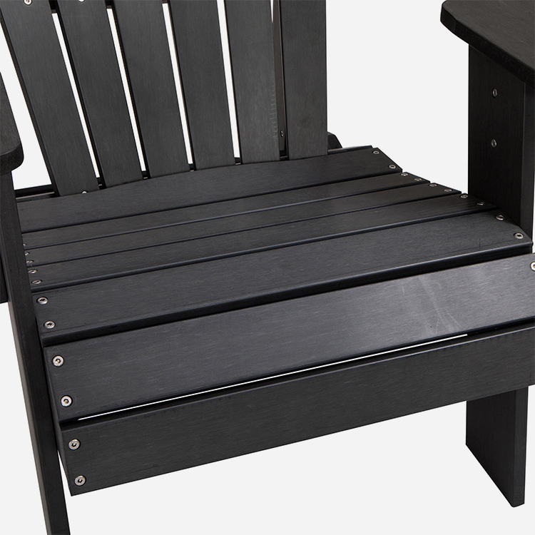 YM Outdoor Resin Wood Adirondack Chair Weather Resistant プラスチック製のパティオチェア