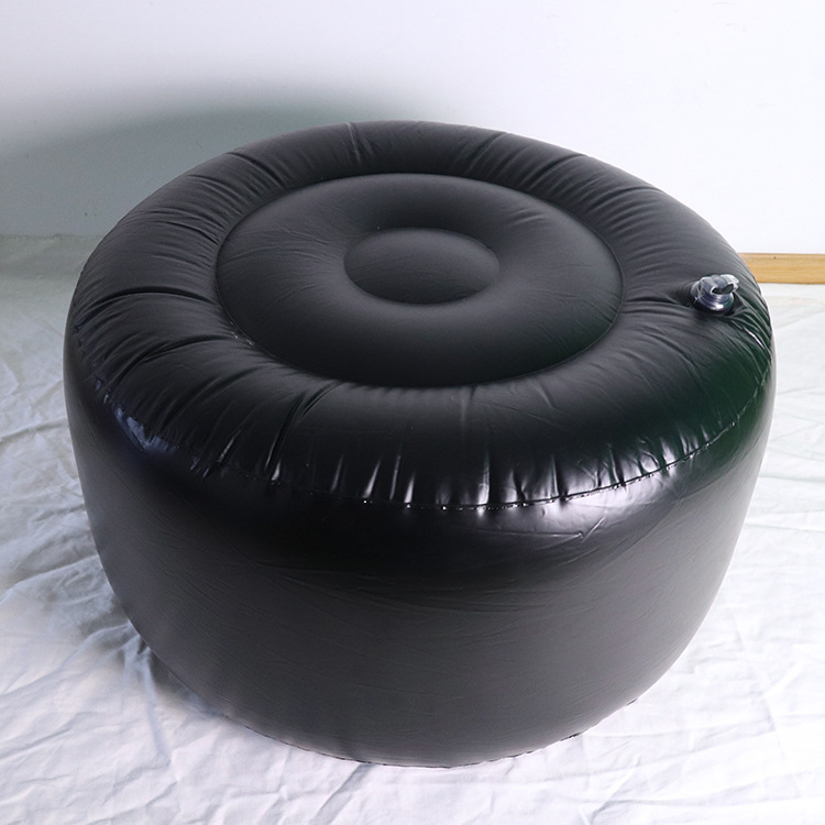 YM Portable Folding Inflatable Stool Ottoman Used for Indoor or Outdoor, Kids or Adults, Camping or Home