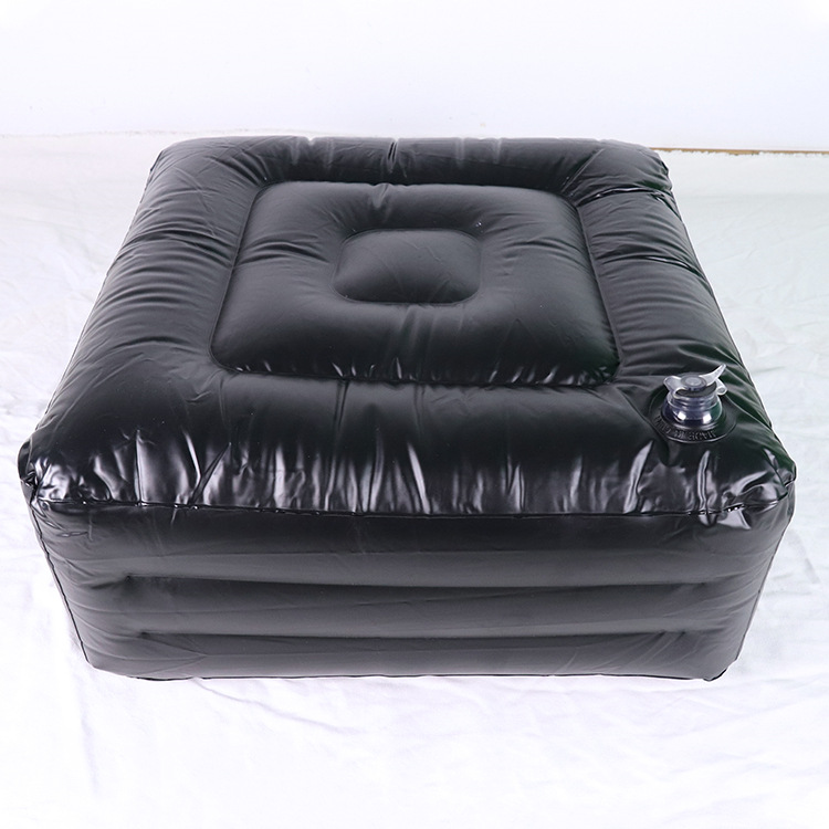 YM Portable Rectएकgle Lazy इन्फ्लेटेबल स्टूल ओटोम्यान Sofa Pedals Outdoor समुद्र तट उच्च Quality Inflatable Bed Outdoor Furniture Garden सोफा पेडल