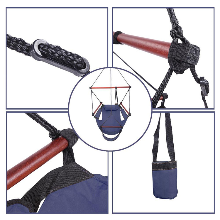 Portable Hammock Rope Chair Sky Swing