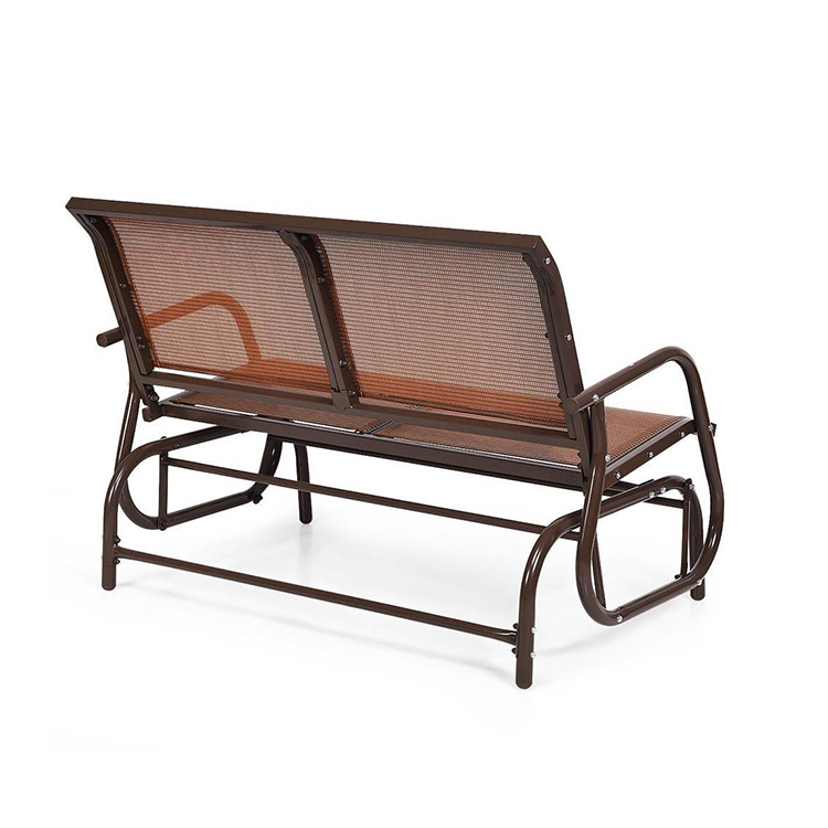 Outdoor Patio Bench Swing Glider Chair
