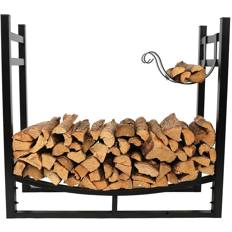 Firewood Log Rack with wood Holder