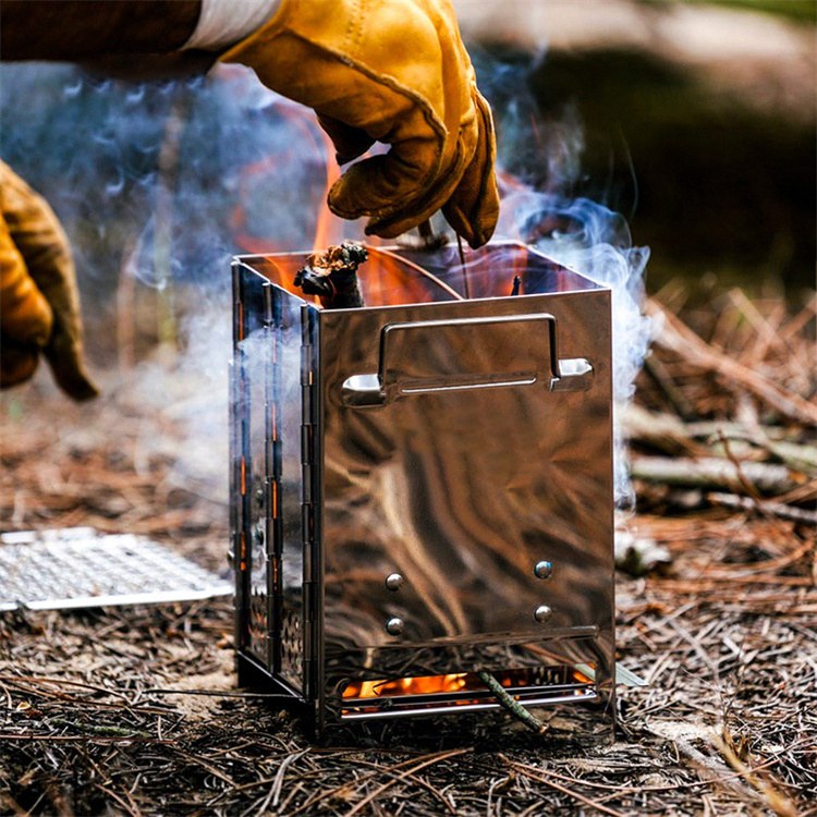 Foldable Wood Burning Stove