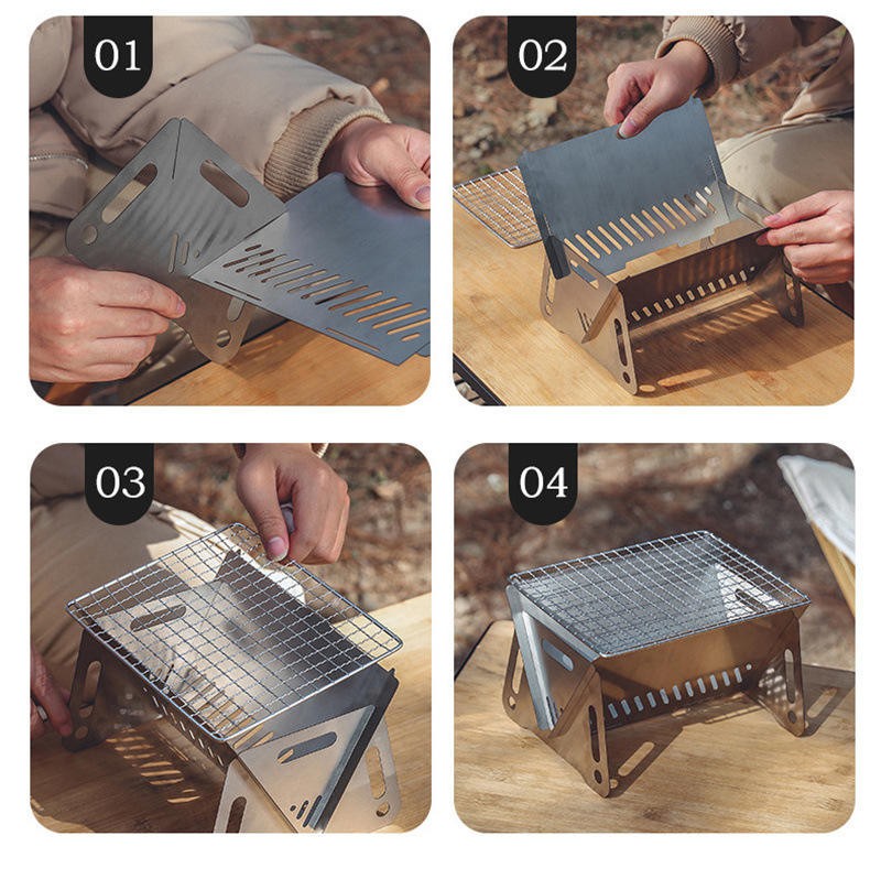 Folding Grill Camping Stove