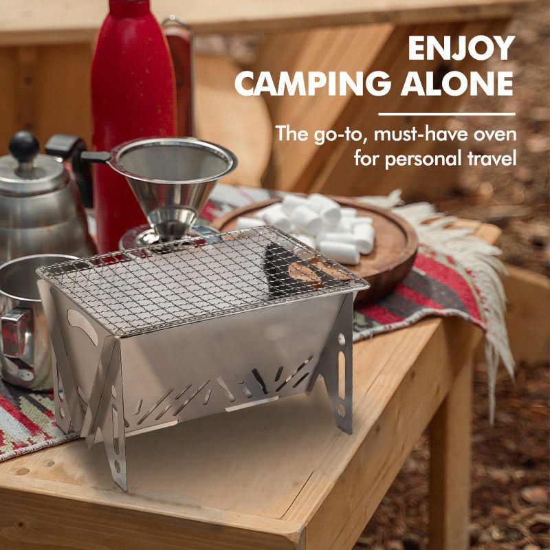 Folding Grill Camping Stove