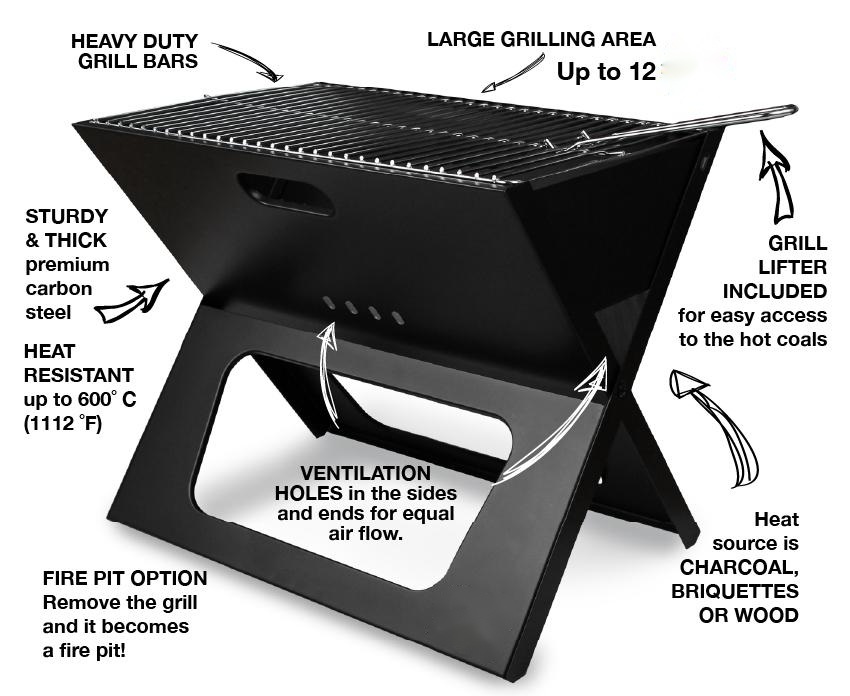 Great little portable charcoal grill!