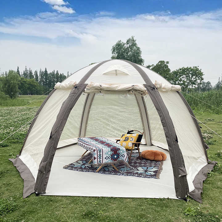 Camping Dome Inflatable Hexagon Tent