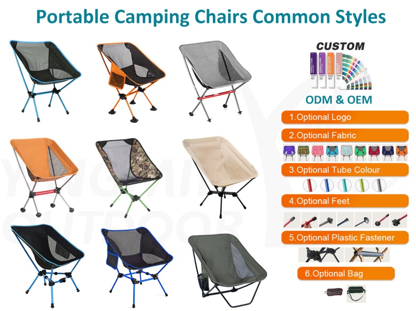 Portable Camping Backpacking Folding Chair