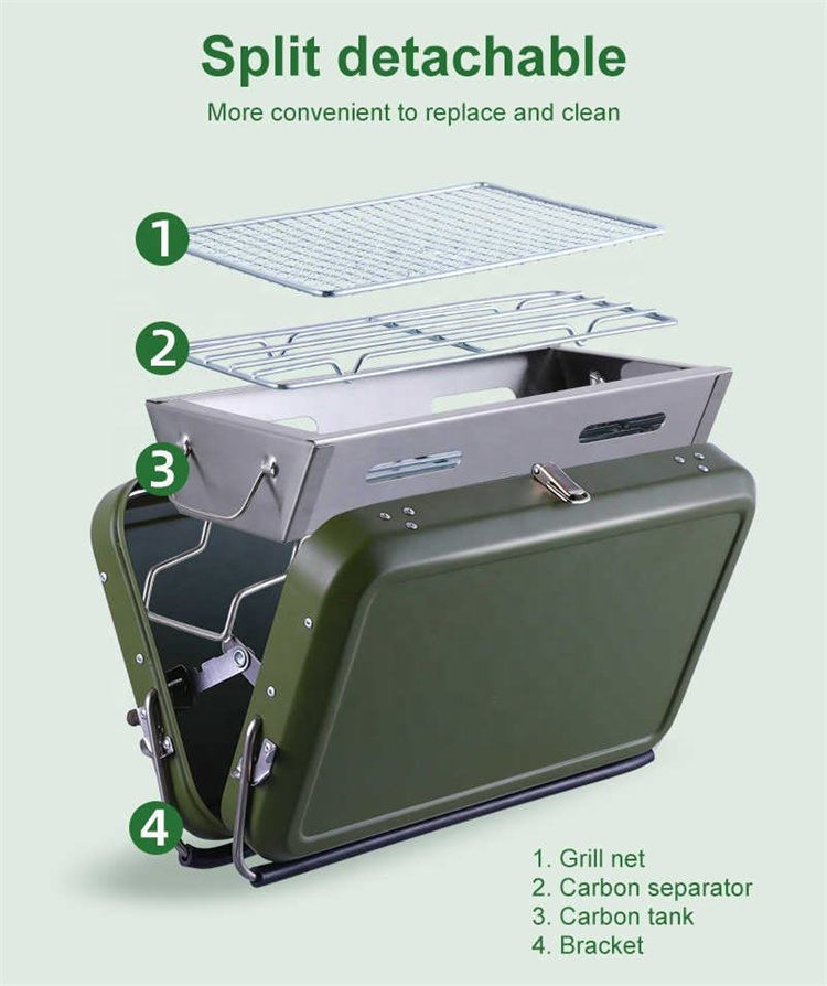 Portable BBQ Suitcase