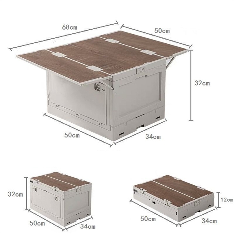 Collapsible Camp Storage Boxes