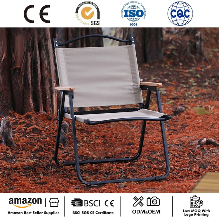 Лесен преклопен стол за кампување на плажа