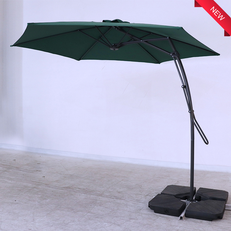 최신 10FT 파티오 캔틸레버 오프셋 우산