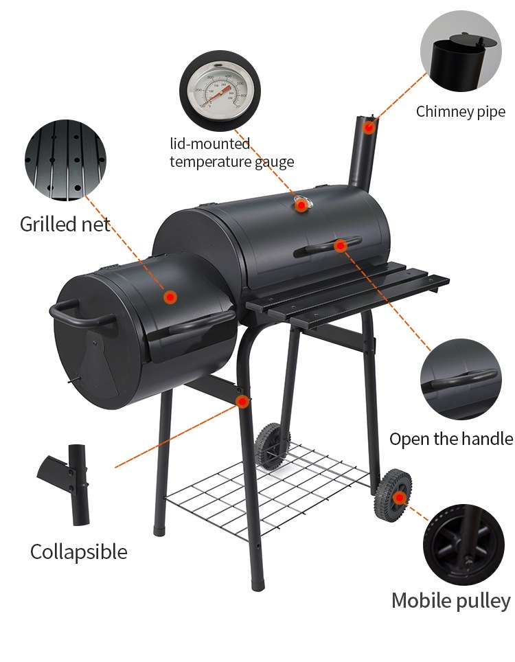 Outdoor BBQ Charcoal Grill